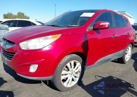2013 Hyundai Tucson Limited from USA, damaged, VIN KM8JU3AC4DU695578